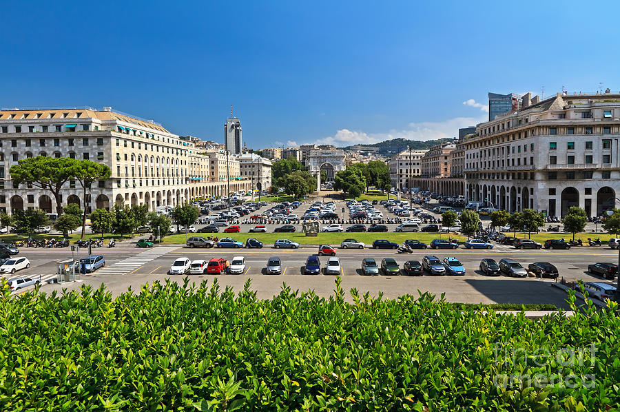Piazza della Vittoria - Genova #1 Photograph by Antonio Scarpi