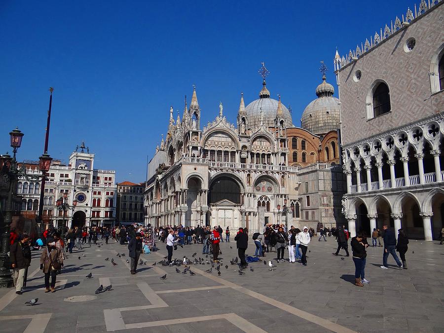 Piazzetta San Marco #2 Photograph by Keith Stokes