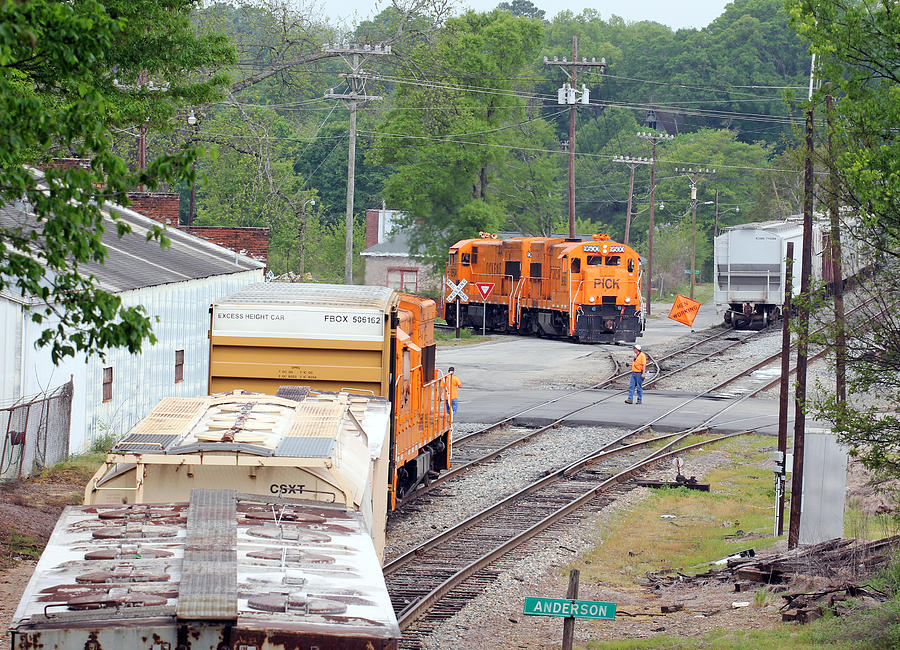 Pickens Railroad 04 25 2014 Photograph by Joseph C Hinson