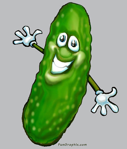 Pickle #1 Digital Art by Kevin Middleton