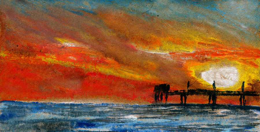 1 Pier Painting by R Kyllo