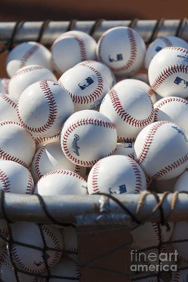 pile of baseballs photograph by jason o watson pile of baseballs by jason o watson