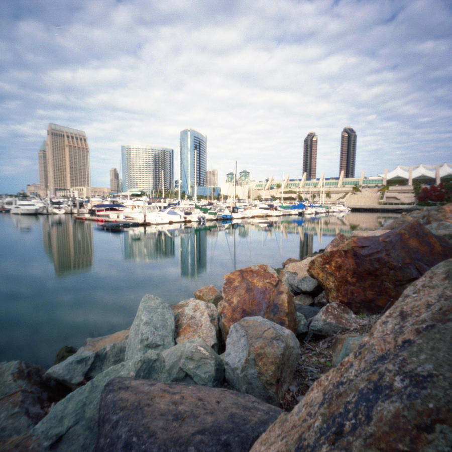 Pinhole San Diego Marina #1 Photograph by Hugh Smith