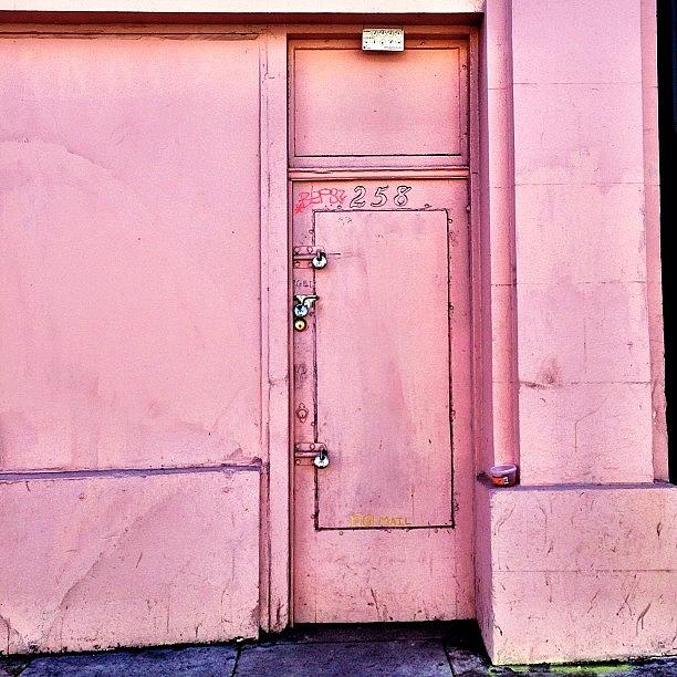 Sanfrancisco Photograph - Pink Door #1 by Julie Gebhardt