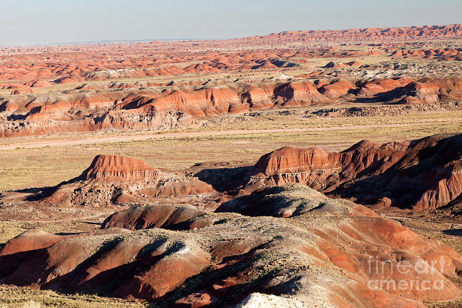 Pintado Point Painted Desert Petrified Forest National Park #1 Photograph by Fred Stearns