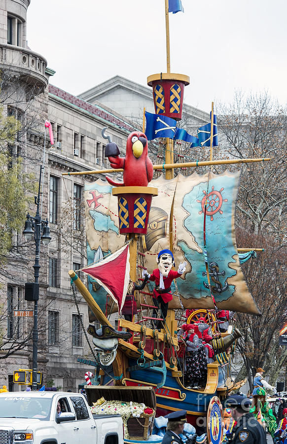 Pirate Booty Treasure Hunt Float Macys Thanksgiving Day Parade #3 Photograph by David Oppenheimer