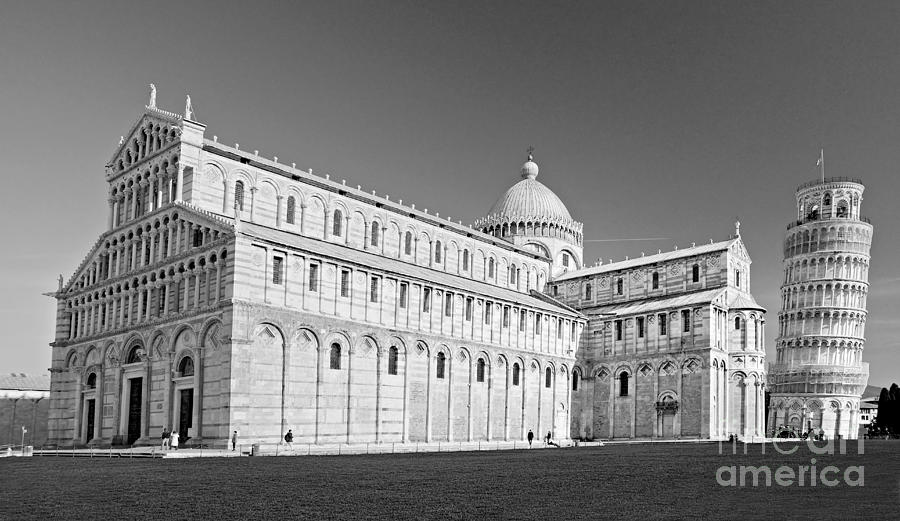 Pisa - Piazza dei miracoli with the Leaning Tower  #1 Photograph by Luciano Mortula