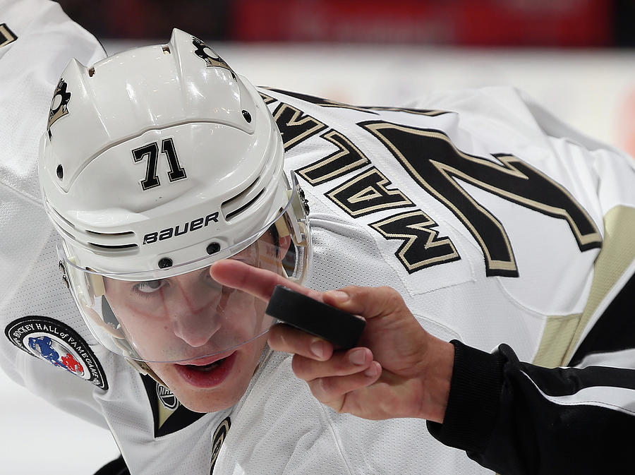 Evgeni Malkin Photograph - Pittsburgh Penguins V Toronto Maple #1 by Bruce Bennett