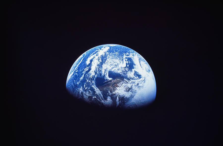 Planet Earth, view from space Photograph by Getty Images