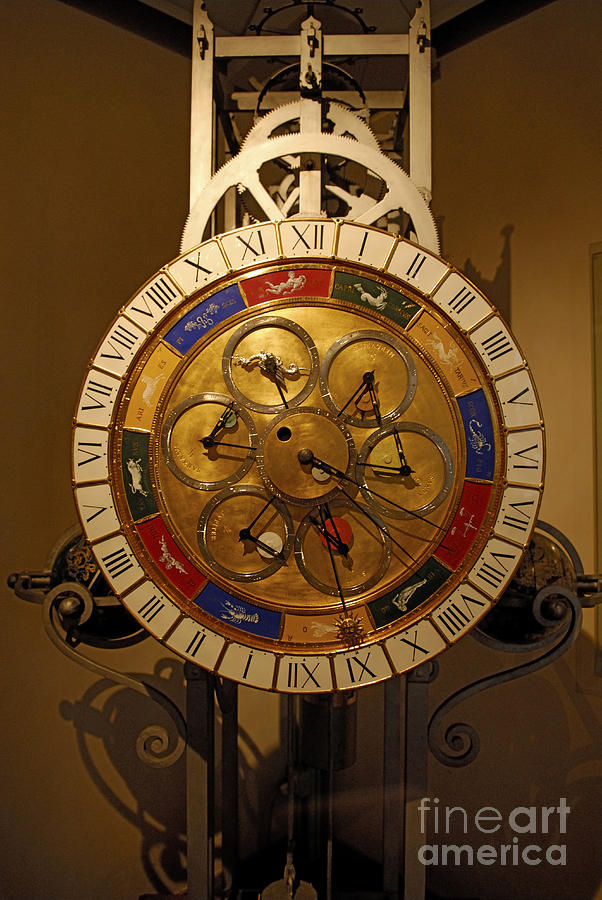 Planetary Clock #2 Photograph by Martin Shields