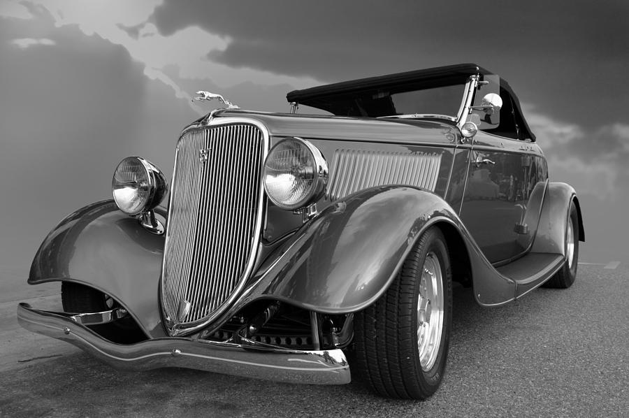 Platinum Roadster  #1 Photograph by Bill Dutting