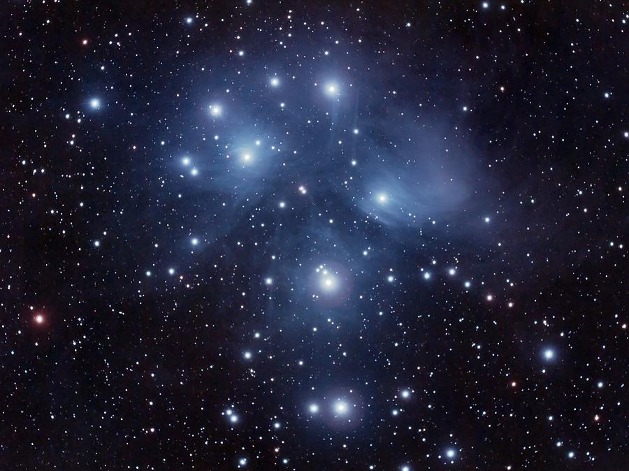 Pleiades M45 #1 Photograph by Dale J Martin