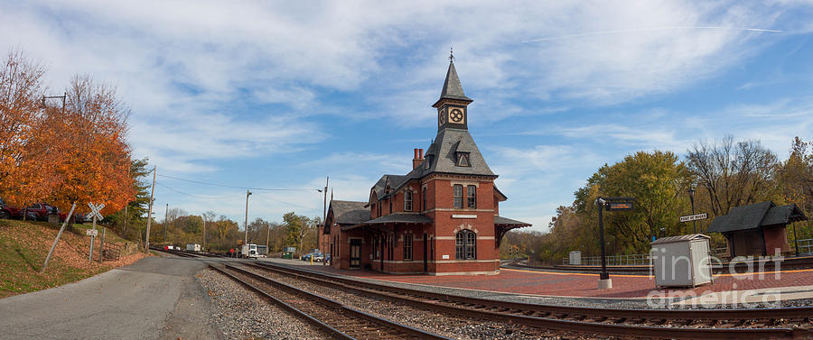 Point of Rocks Train Station Maryland #2 Photograph by Thomas Marchessault