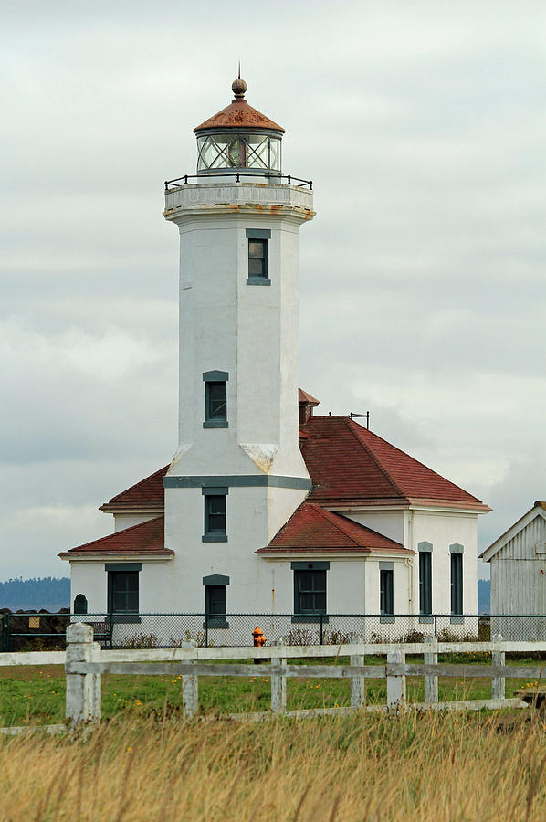 Point Wilson Lighthouse #1 Photograph by E Faithe Lester