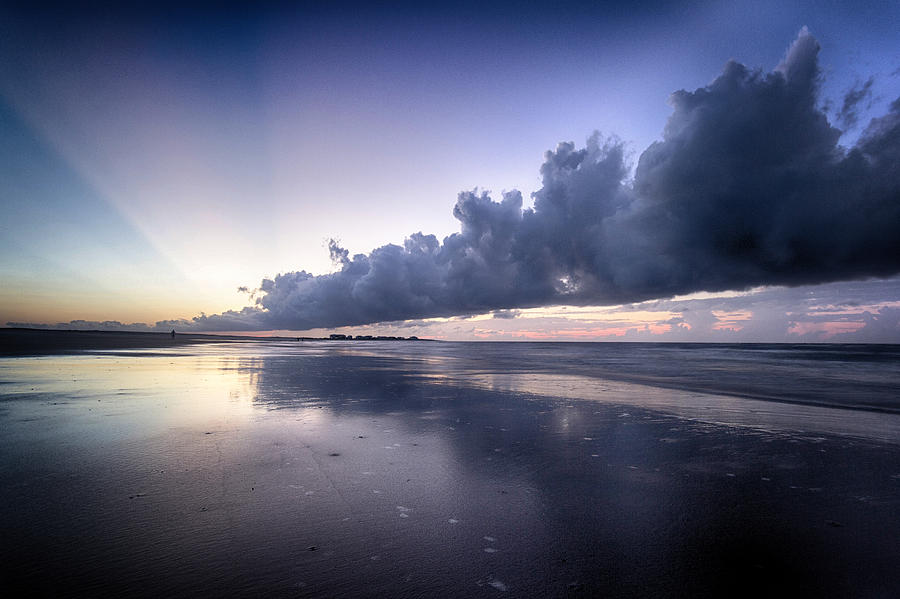 Sunrise Cloud Reflection  Photograph by Alan Raasch