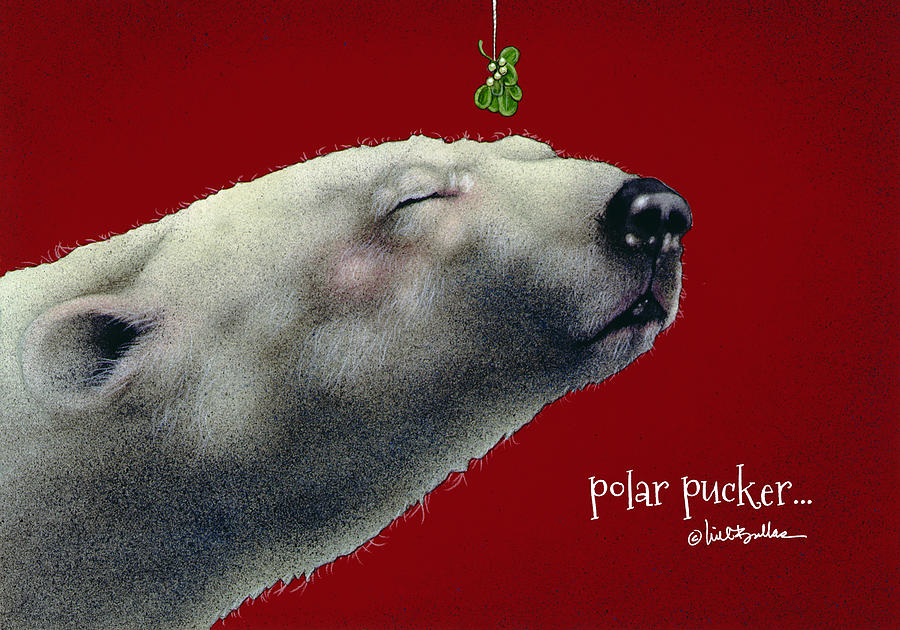 Holiday Painting - Polar Pucker... #2 by Will Bullas