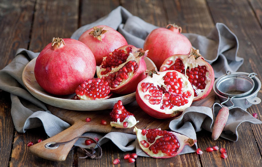 Pomegranate Photograph by Verdina Anna