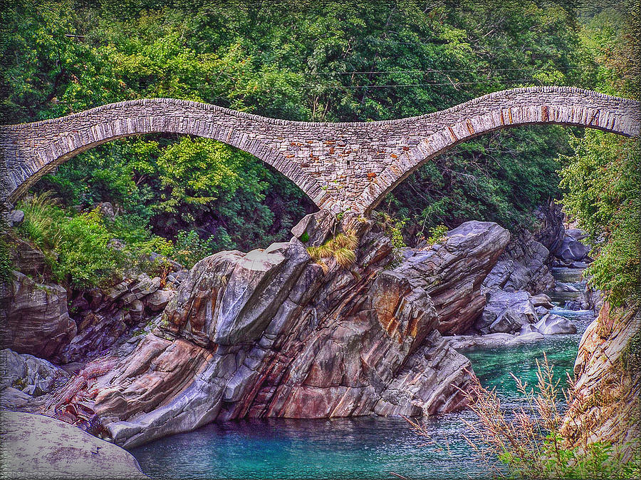 Bridge Photograph - Ponte dei Salti by Hanny Heim