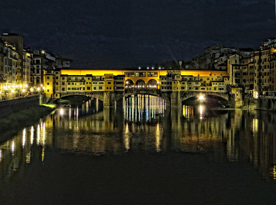 Ponte Vecchio #1 Photograph by Herman Hagen