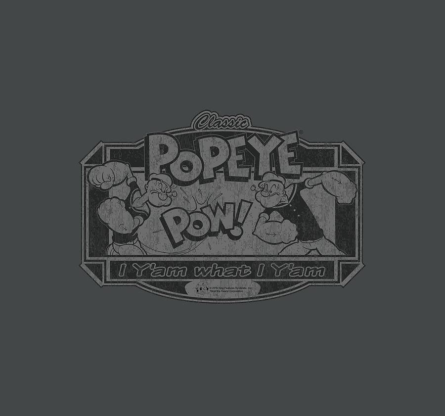 Popeye Digital Art - Popeye - Classic Popeye by Brand A