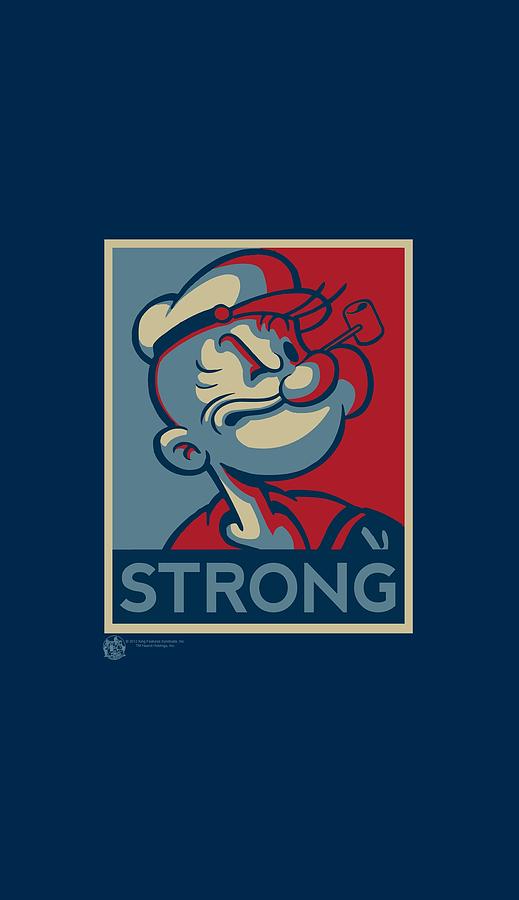 Popeye Digital Art - Popeye - Strong by Brand A