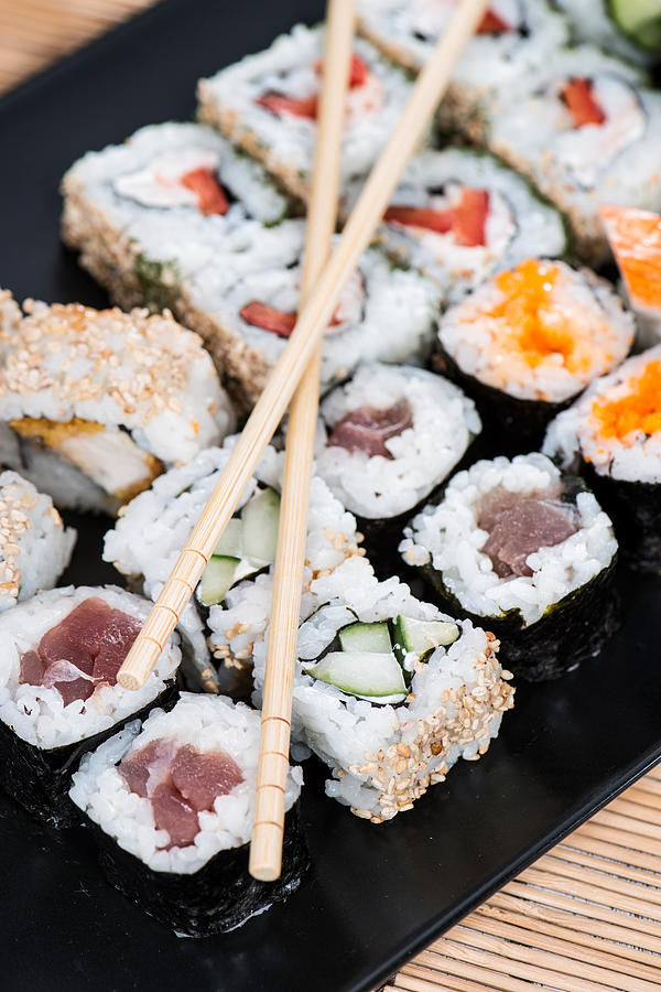 Portion of Sushi Photograph by Handmade Pictures - Fine Art America