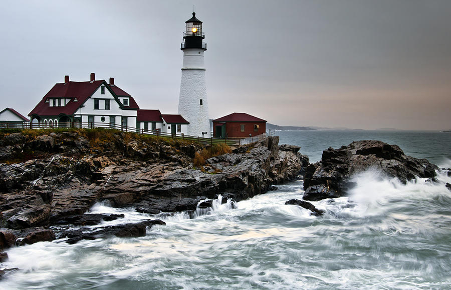 Portland Head Lighthouse  #2 Photograph by Glenn Gordon