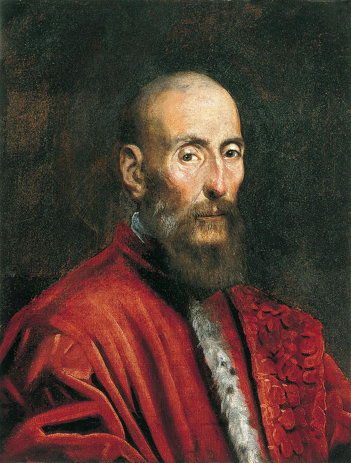 Portrait of a Senator #2 Painting by Tintoretto