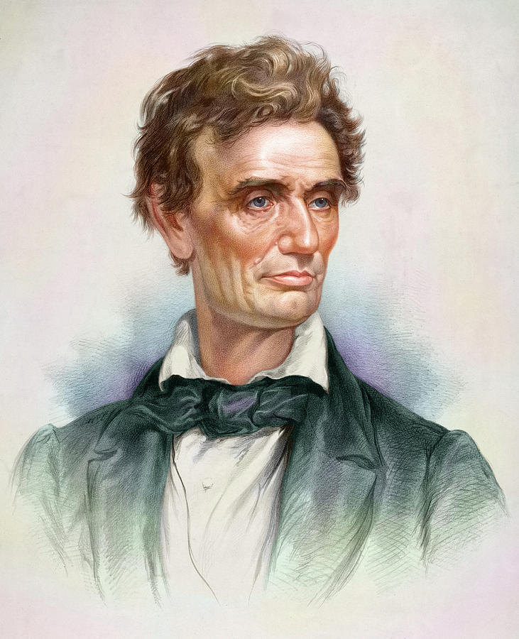 Portrait Of A Young Abraham Lincoln Photograph