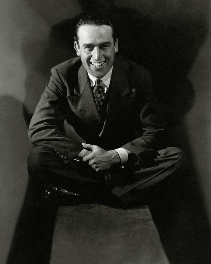 Portrait Of Actor Harold Lloyd #1 Photograph by Edward Steichen