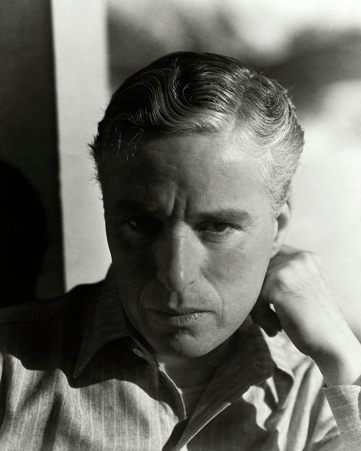 Portrait Of Charlie Chaplin Photograph by George Hoyningen-Huene
