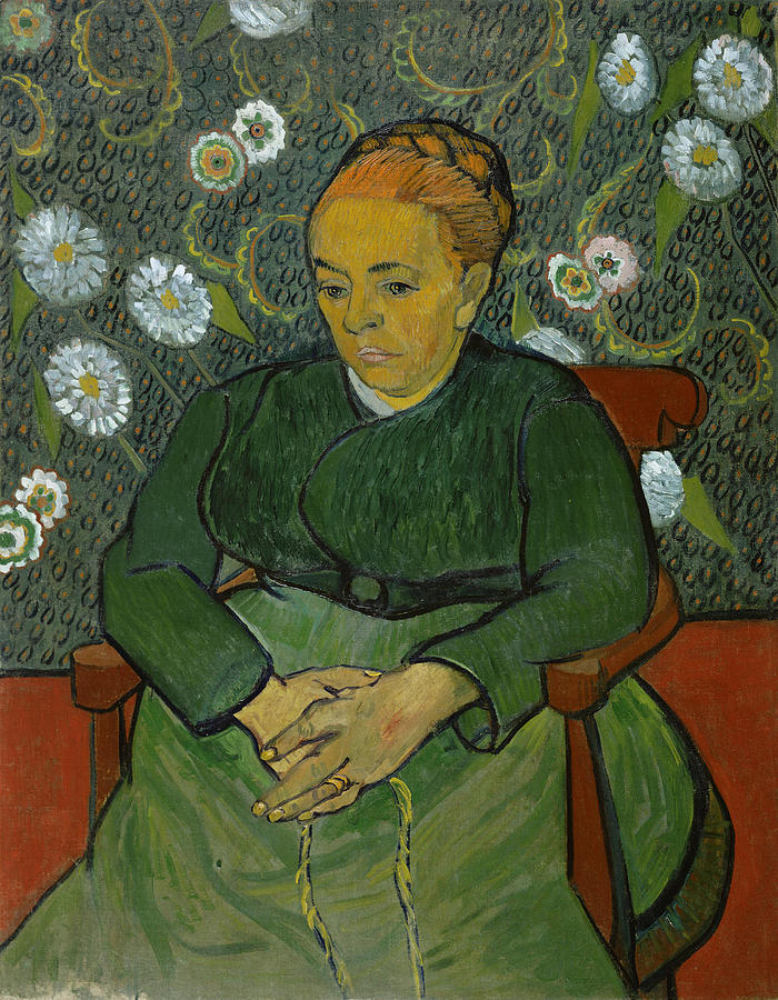 Portrait Of Madame Roulin #1 Painting by Vincent Van Gogh