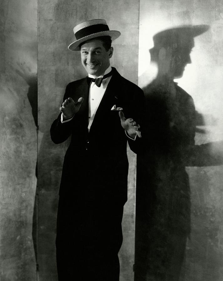 Portrait Of Maurice Chevalier #1 Photograph by Edward Steichen