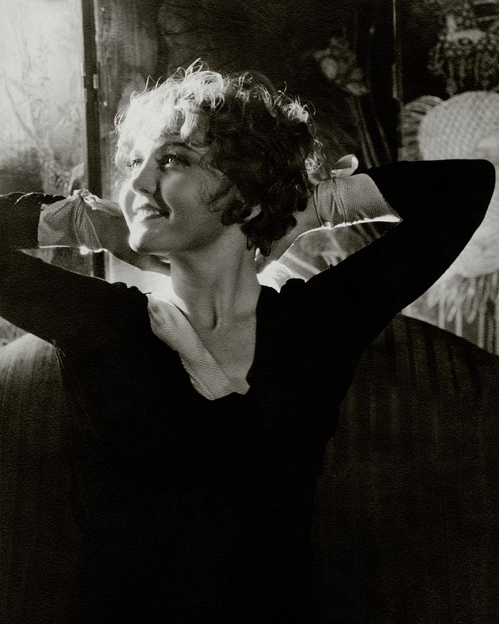 Portrait Of Nancy Carroll #1 Photograph by Cecil Beaton