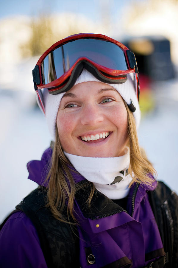 Portrait Of Skier, Bc, Canada Photograph by Scott Markewitz - Fine Art ...