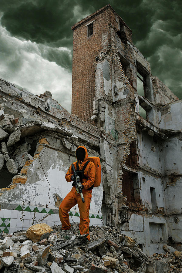 Post Apocalypse Scientist Researcher Photograph by Oleg Zabielin - Fine ...