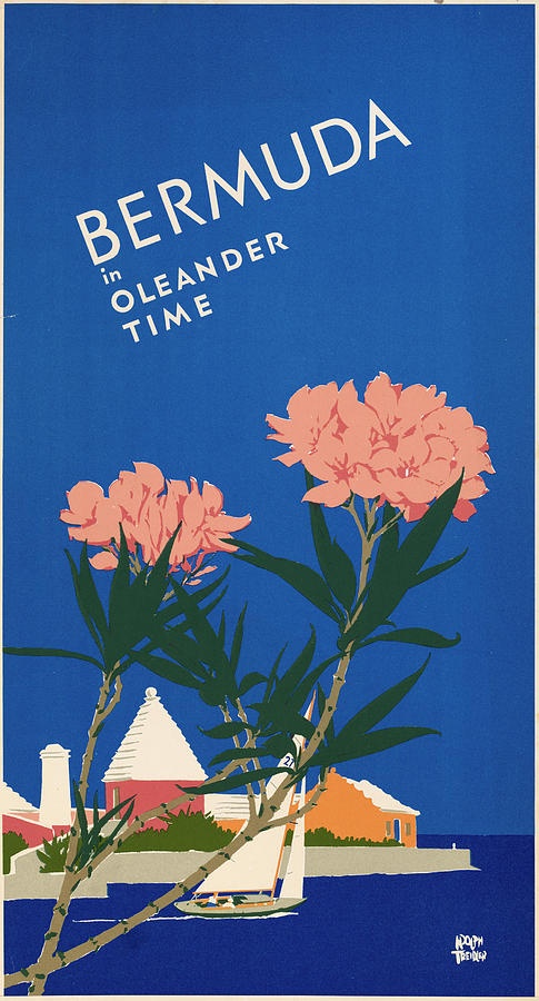 Poster Bermuda, 1952 #1 Drawing by Granger
