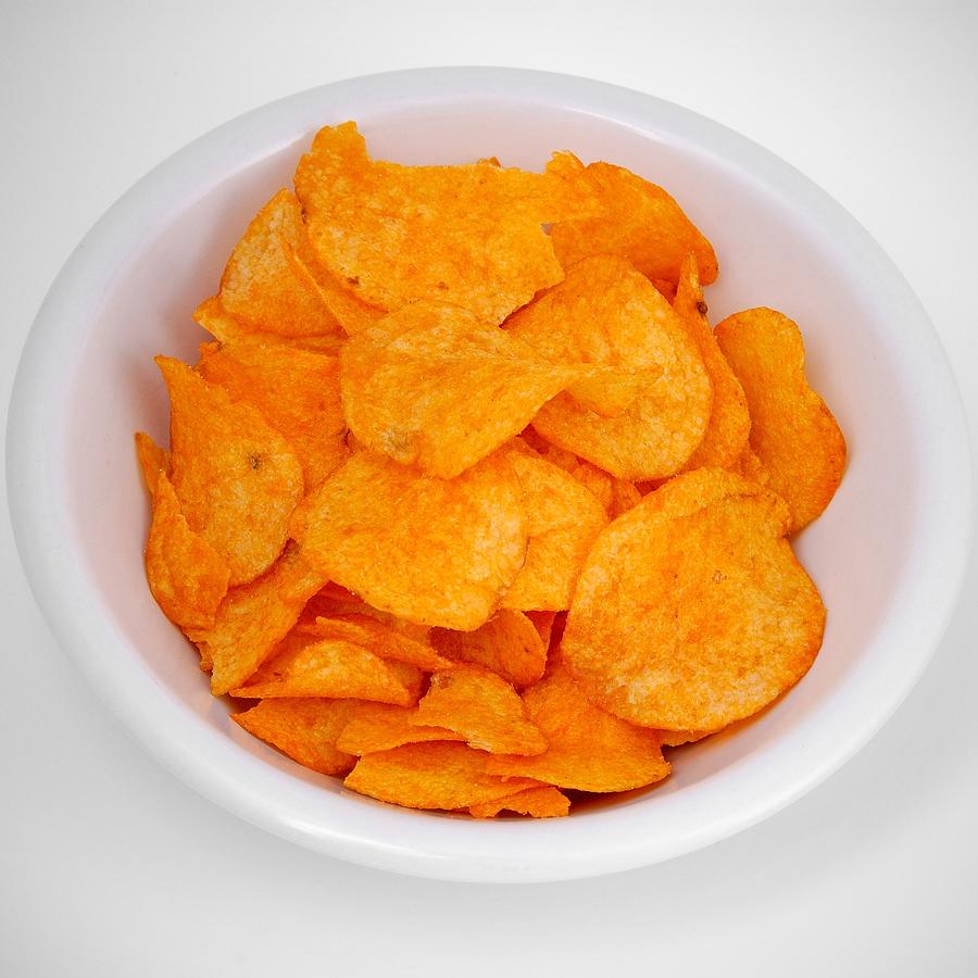 Potato Chip Photograph - Potato chips #1 by Matthias Hauser