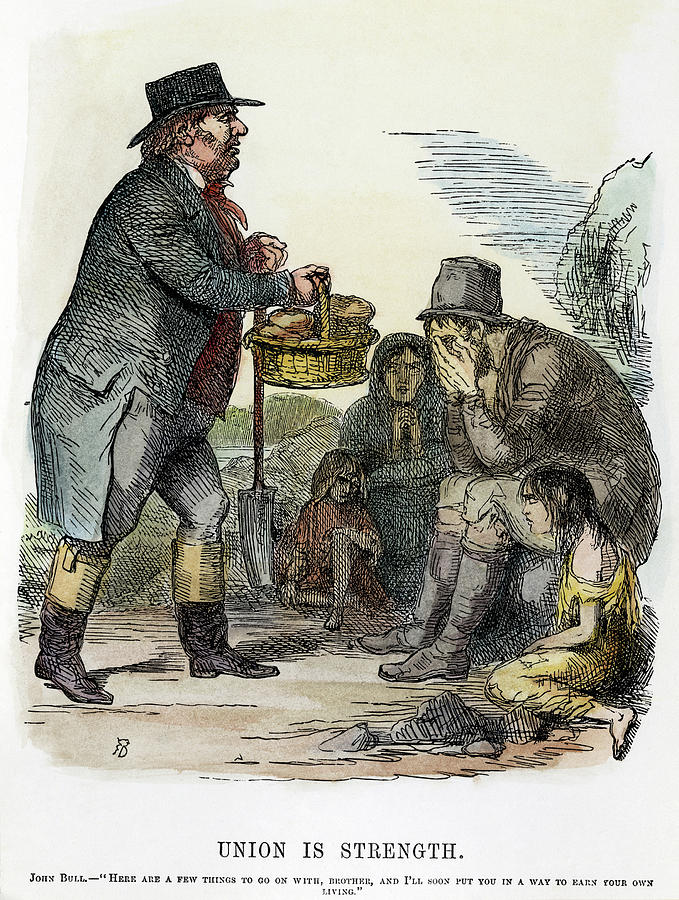 Potato Painting - Potato Famine, 1846 #1 by Granger