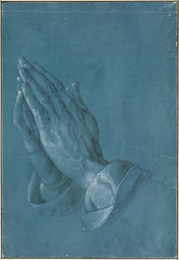 Praying Hands #1 Painting by Albrecht Durer