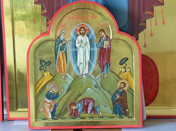 Russian Orthodox Painting - Preobrazheniye by Natalia Aglitskaya Russian Orthodox Painting - Preobrazheniye by Natalia Aglitskaya