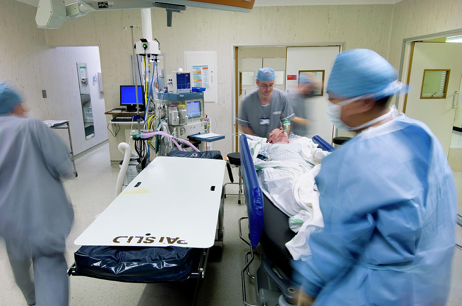 Preparing For Surgery Photograph By Jim Varney Science Photo Library Pixels