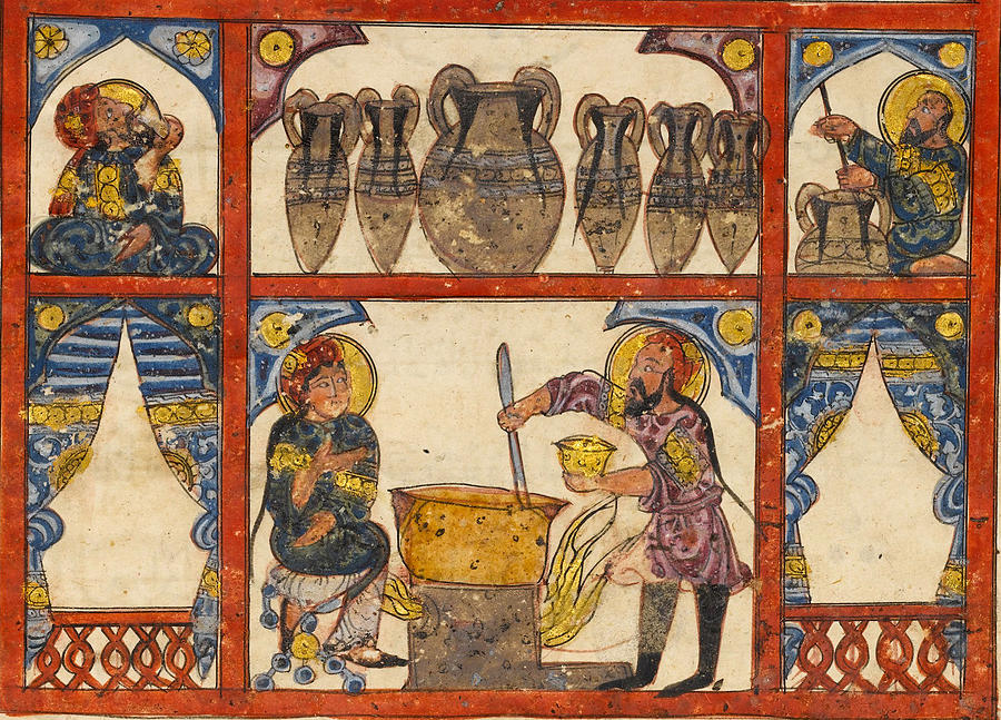 Preparing Medicine From Honey, 13th #1 Photograph by Metropolitan Museum of Art