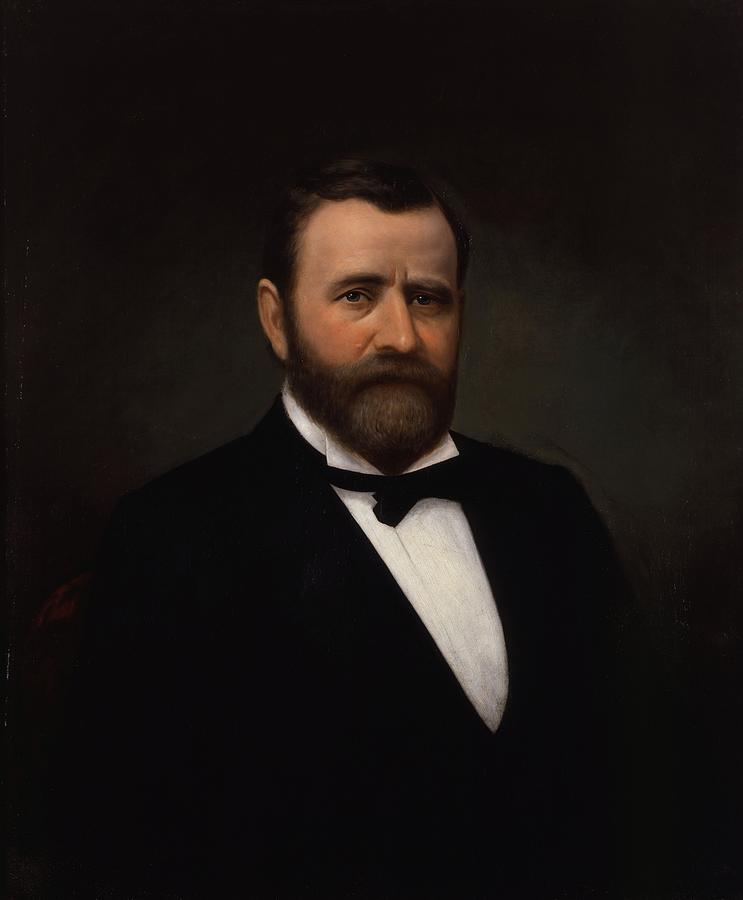 President Ulysses Grant Painting Painting by War Is Hell Store