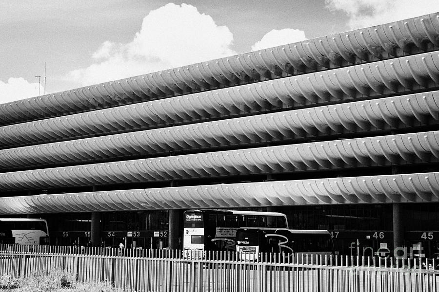 Architecture Photograph - Preston bus station England UK #1 by Joe Fox