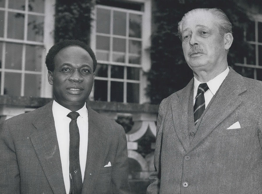 Prime Minister Of Ghana Entertained By Mr. Macmillan #1 Photograph by Retro Images Archive