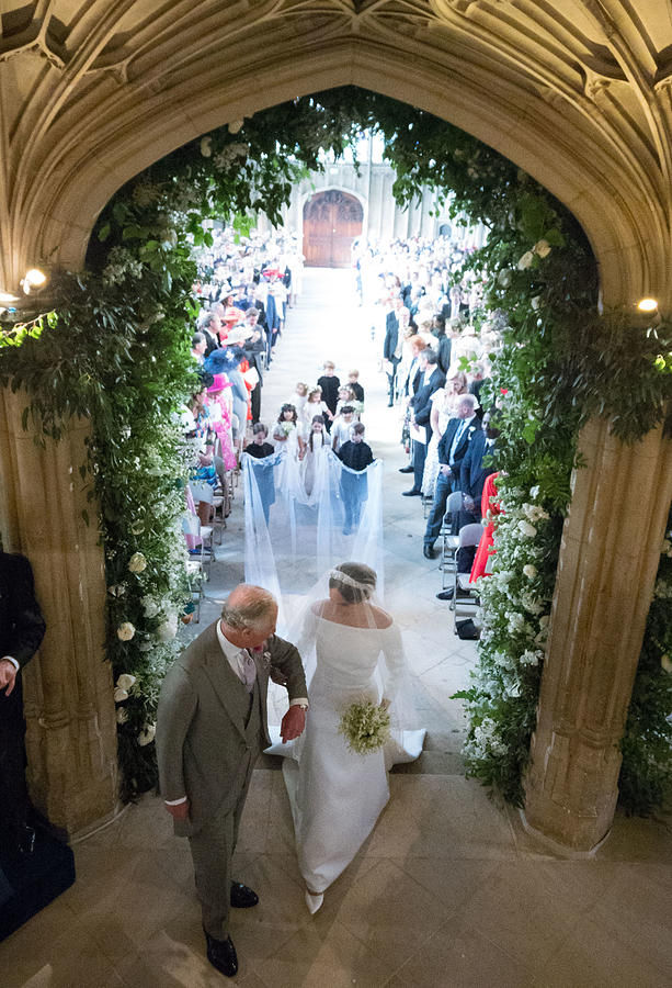 Prince Harry Marries Ms. Meghan Markle - Windsor Castle #1 Photograph by WPA Pool