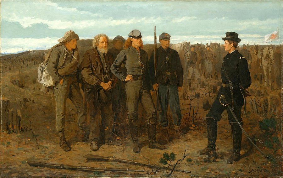 Prisoners from the Front #11 Painting by Winslow Homer
