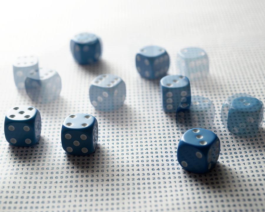 Dice Photograph - Probability #1 by Robert Brook