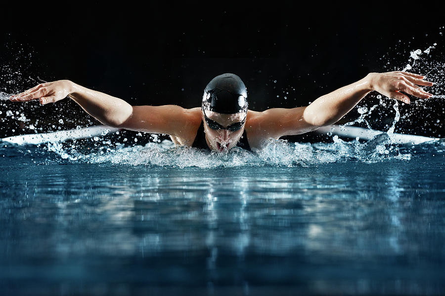Professional Swimmer #1 Photograph by Henrik Sorensen